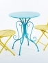 Metal garden table w/ chairs