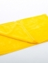 Yellow bath towel