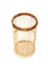 Paraphernalia basket, wood
